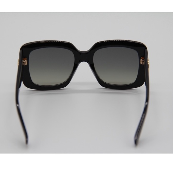 NEW GG0141SN 001 SUNGLASSES GUCCI GG0141SN BLACK SQUARE FRAME EYEWEAR GUCCI - Picture 9 of 13